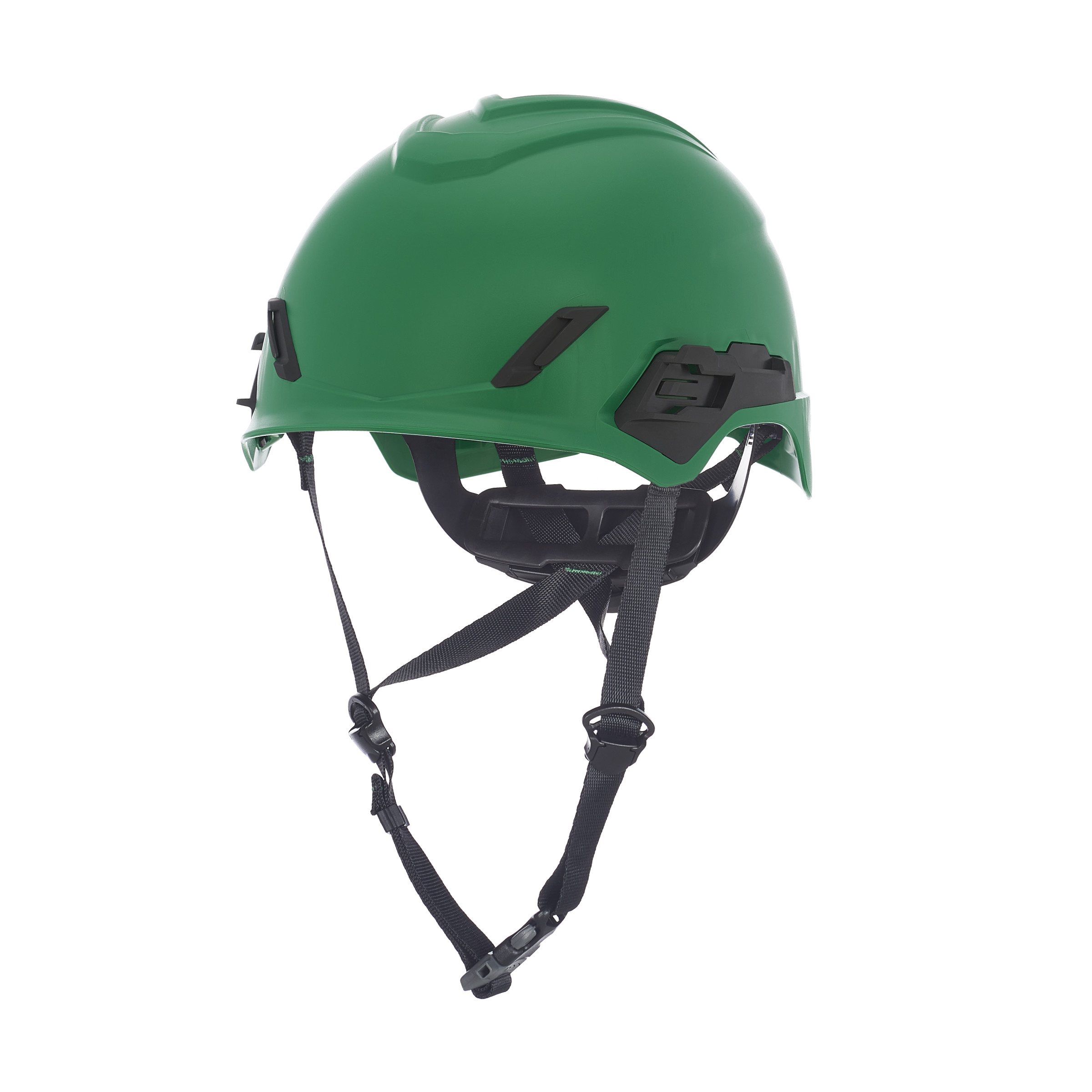 V-Gard® H1 Pro Safety Helmet, Novent, Green, Fas-Trac® III H1, No Reflective Stripes, ANSI, Meets EN 12492 (Energy Impact, Penetration, and Retention)